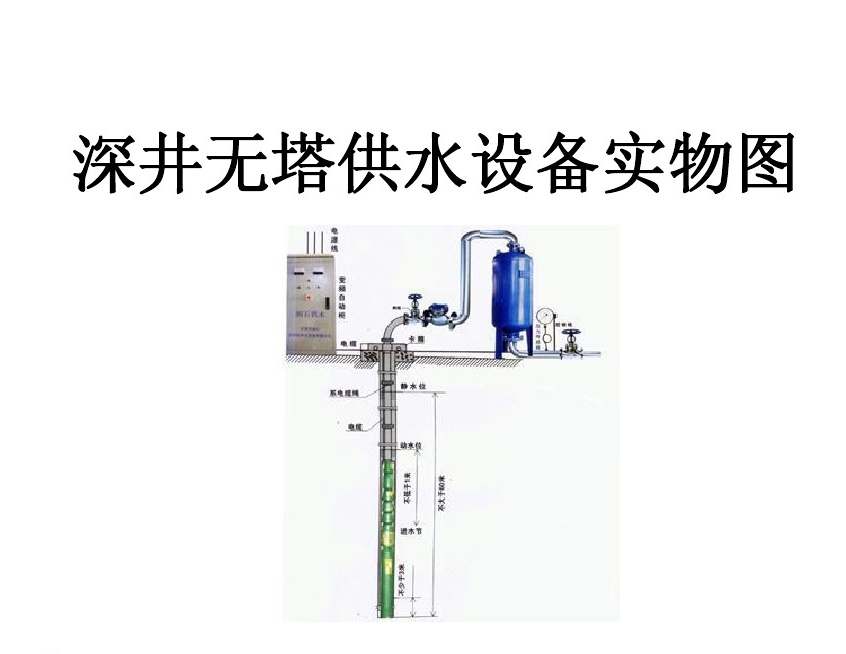 淮南田家庵区井泵无塔式供水设备